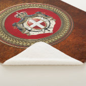 Couverture Sherpa [300] Ordre de Malte - Armoiries de SMOM (3/4)