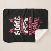 Couverture Sherpa 31.Certains Grands Mères Jouer Bingo Real Grandmas (Devant (Horizontal))