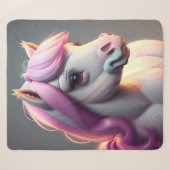 Couverture Sherpa 3D Spirit Pony 5 (Devant (Horizontal))
