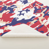 Couverture Sherpa 4th of July, Independence day, Camouflage Beige (3/4)