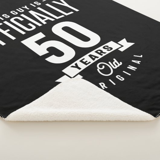 Couverture Sherpa 50 Ans - 50e Anniversaire Drôle Cadeau (3/4)