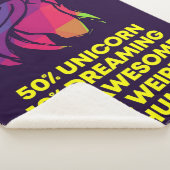 Couverture Sherpa 50 Unicorn 20 Blanket (3/4)