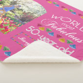 Couverture Sherpa 50e anniversaire des plus fabuleux gemmes rose (3/4)