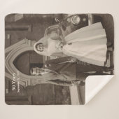 Couverture Sherpa 50th Wedding Anniversary Sherpa Blanket Photo (Devant (Horizontal))