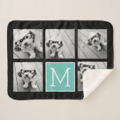 Couverture Sherpa 5 Collage photo Texte facultatif — PEUT Modifier l (Devant (Horizontal))