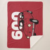 Couverture Sherpa 600 v2 rouge (Devant)