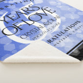 Couverture Sherpa 65e anniversaire de l'élégant Mariage Blue Sapphir (3/4)