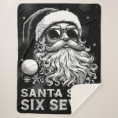 Couverture Sherpa 67 Meme Funny Santa Says Six Seven Christmas (Devant)
