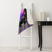 Couverture Sherpa 6e anniversaire du Mariage Amethyst Mandala (En situation)