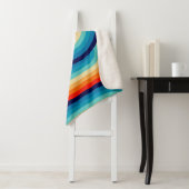 Couverture Sherpa 70s Double Wave (En situation)