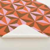 Couverture Sherpa 70s retro vintage pattern background (3/4)