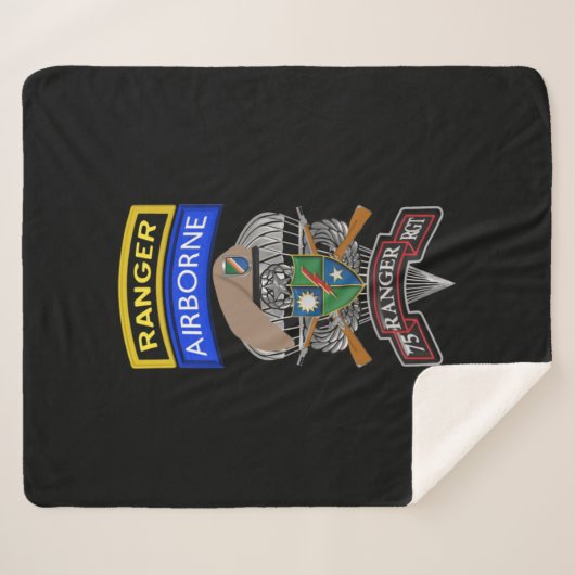 Couverture Sherpa 75e régiment de Rangers (Devant (Horizontal))