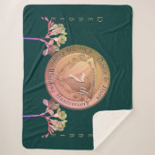 Couverture Sherpa 7e anniversaire Mariage Frésis en cuivre (Devant)