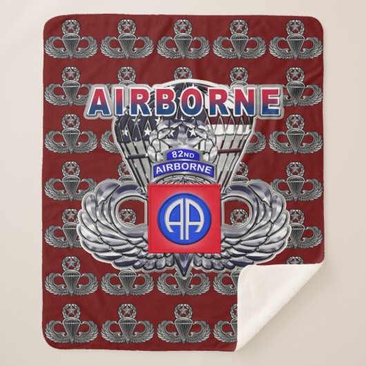 Couverture Sherpa 82e division aéroportée (Devant)