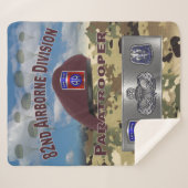 Couverture Sherpa 82e division aéroportée (Devant (Horizontal))
