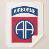 Couverture Sherpa 82e division aéroportée Insignia (Devant)