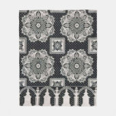 Couverture Sherpa à imprimé de châle (Devant)