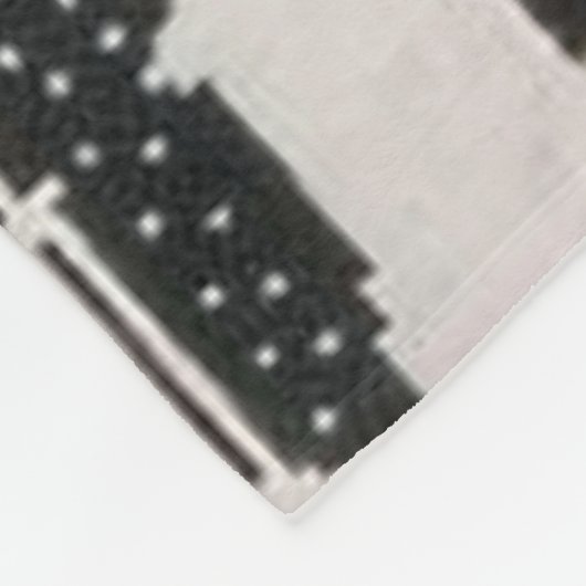 Couverture Sherpa à imprimé de châle (Coin)