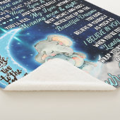 Couverture Sherpa À ma petite-fille Elephant Idée cadeau d'anniversa (3/4)