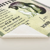 Couverture Sherpa À Mon Cadeau Fille, Lettre D'Amour Fille Et Maman (3/4)