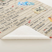 Couverture Sherpa À Mon Don Grandson, Grand-Fils Et Grand-Père, Amou (3/4)