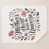 Couverture Sherpa A Mother's Heart Holds The Universe (Devant (Horizontal))