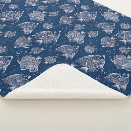 Couverture Sherpa À Thème Nautique (3/4)