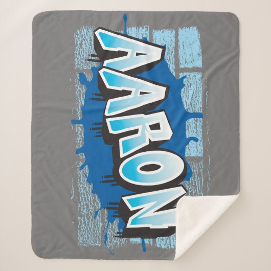 Couverture Sherpa Aaron Ton Graffiti Nom Arrière - plan Brick Wall S (Devant)