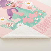 Couverture Sherpa Abby Cadabby | Arrêtez et sentez les fleurs (3/4)