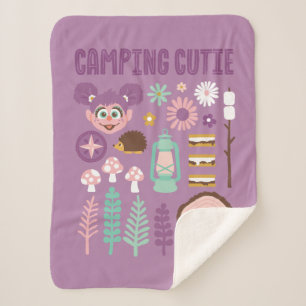 Couverture Sherpa Abby Cadabby   Camping Cutie
