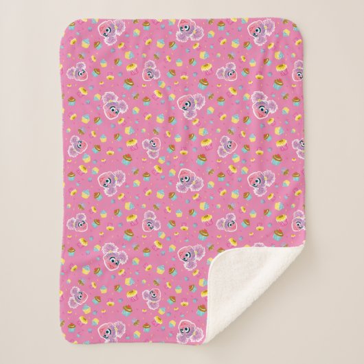Couverture Sherpa Abby Cadabby Cupcake Motif du Parti (Devant)