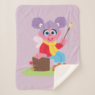 Couverture Sherpa Abby Cadabby   Faire des S'mores