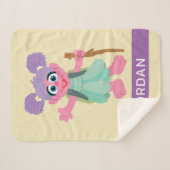 Couverture Sherpa Abby Cadabby Randonnée | Ajouter Votre Nom (Devant (Horizontal))