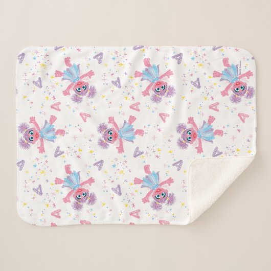 Couverture Sherpa Abby Cadabby Sparkle Motif (Devant (Horizontal))