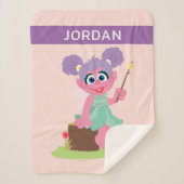 Couverture Sherpa Abby Cadabby Toasting Marshmallows (Devant)