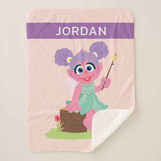 Couverture Sherpa Abby Cadabby Toasting Marshmallows (Devant)