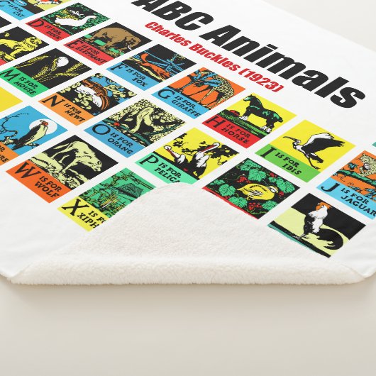 Couverture Sherpa ABC Animals, Charles Buckles (1923) (3/4)