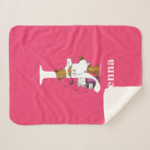 Couverture Sherpa ABC du Dr Seuss : Lettre J - Blanc | Ajouter Votre (Devant (Horizontal))