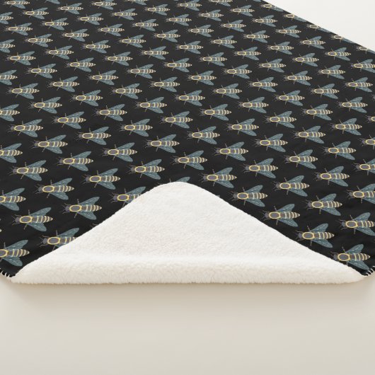 Couverture Sherpa - Abeille domestique (noire) (3/4)