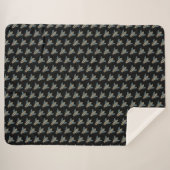 Couverture Sherpa - Abeille domestique (noire) (Devant (Horizontal))