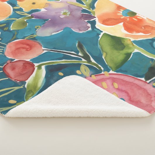 Couverture Sherpa Abondante florale I (3/4)