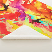 Couverture Sherpa Abstract art Pattern (3/4)