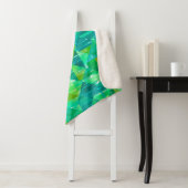 Couverture Sherpa Abstract background. green mosaic (En situation)