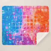 Couverture Sherpa abstract background.multicolored mosaic (Devant (Horizontal))