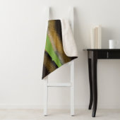 Couverture Sherpa Abstract Calla Lily Stipple-Art (En situation)