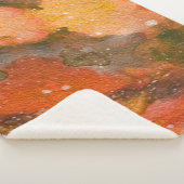 Couverture Sherpa Abstract hand painted watercolor. Nice backgrounda (3/4)