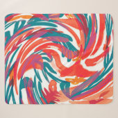 Couverture Sherpa Abstract painting texture. Art wallpaper. Simple d (Devant (Horizontal))