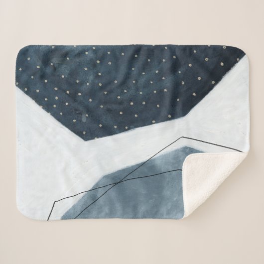 Couverture Sherpa Abstraction adjacente (Devant (Horizontal))