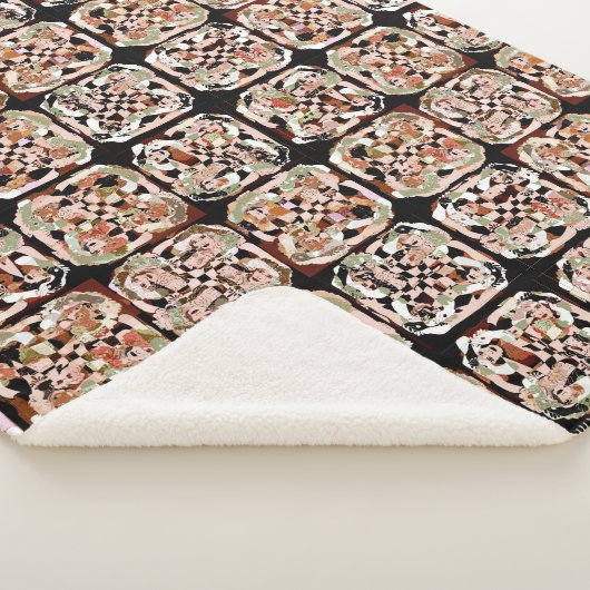 Couverture Sherpa Abstrait (3/4)