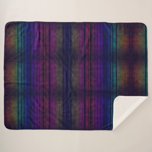 Couverture Sherpa Abstrait (Devant (Horizontal))